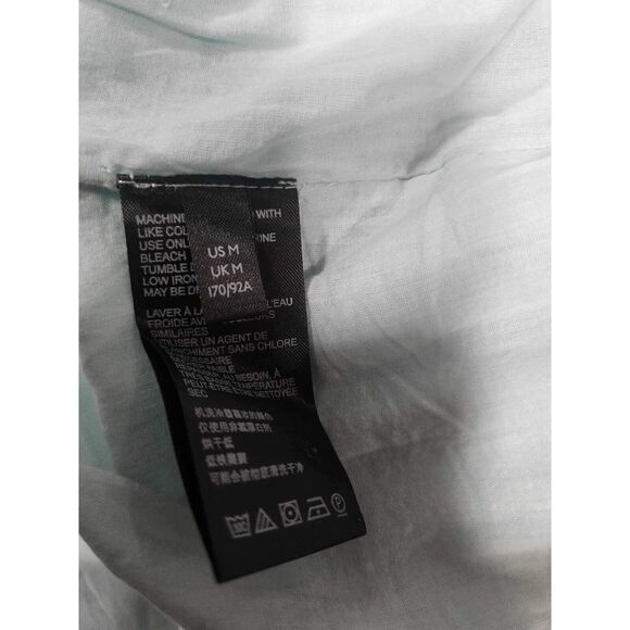 URBAN OUTFITTERS Hailey Cotton Tiered Mini Dress in Sky Blue Size M. B24 - Picture 6 of 7